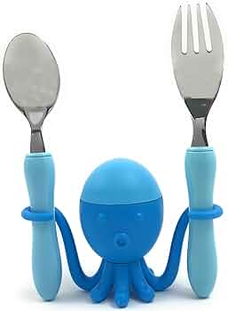 Amazon.co.jp: エボックスMr.タコ子供用カトラリーセット